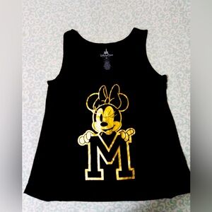 DisneyParks | Black/Gold | Shirt | Minnie Mouse